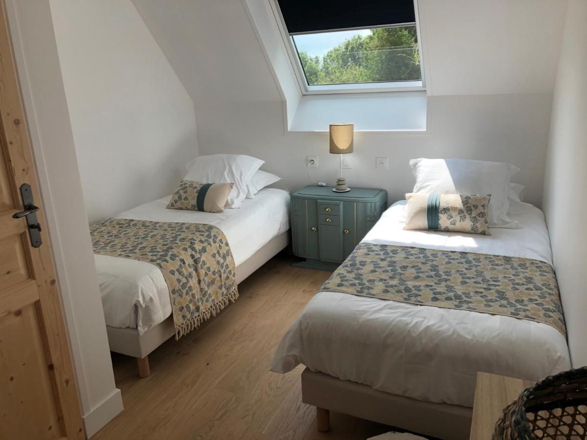 Chambre D'Hotes Le Domaine De La Vallee Saint-Martin-de-Varreville Exteriér fotografie