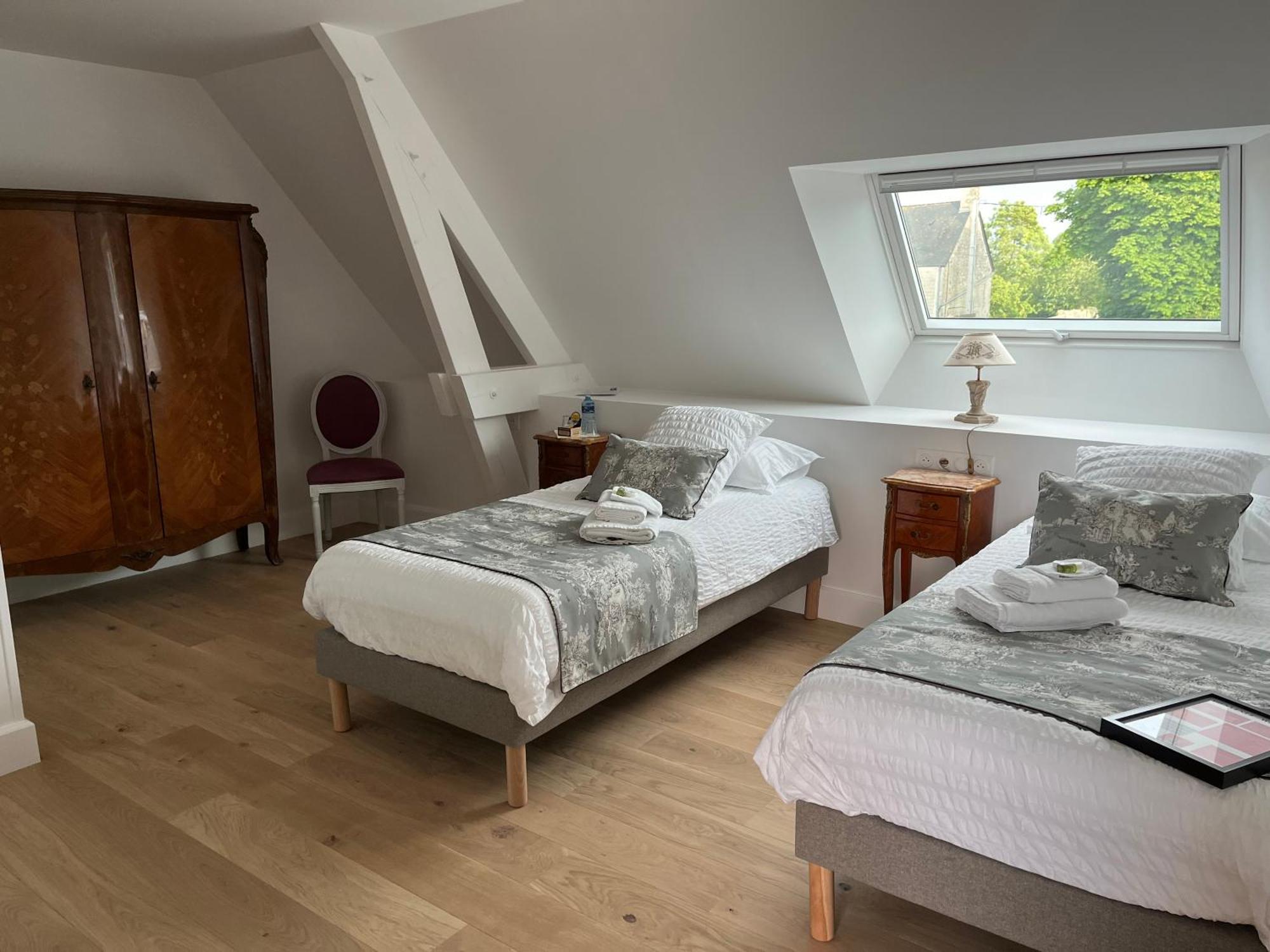 Chambre D'Hotes Le Domaine De La Vallee Saint-Martin-de-Varreville Exteriér fotografie